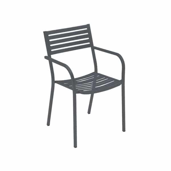 Segno Arm Chair - Antique Iron