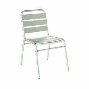 Flora Side Chair - Aluminum